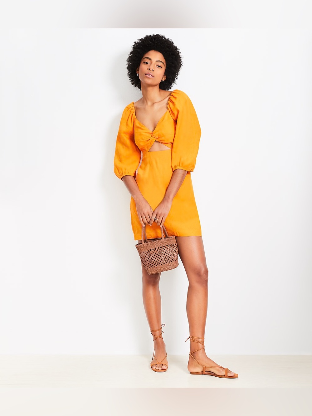 Loft Cut Out Mini Dress